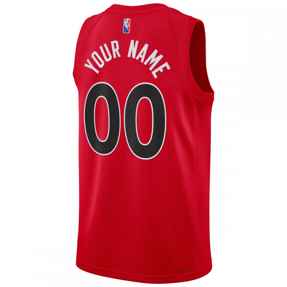 Toronto Raptors 2021/22 Diamond Swingman Custom Jersey - Icon Edition - Red-Pro Kit Vault | Brand New 26/27 Sports Jerseys